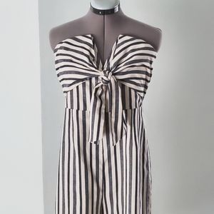 English Factory Strapless Jumpsuit